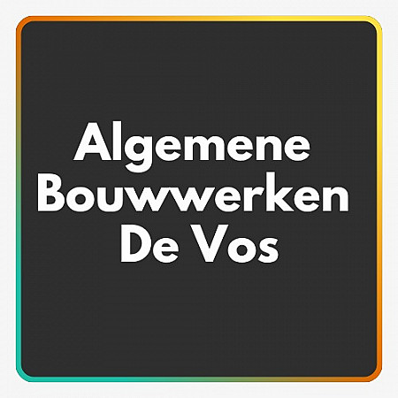 Algemene Bouwwerken De Vos