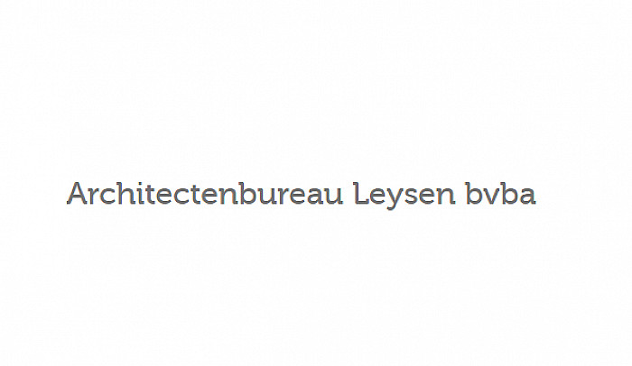 Architectenbureau Leysen