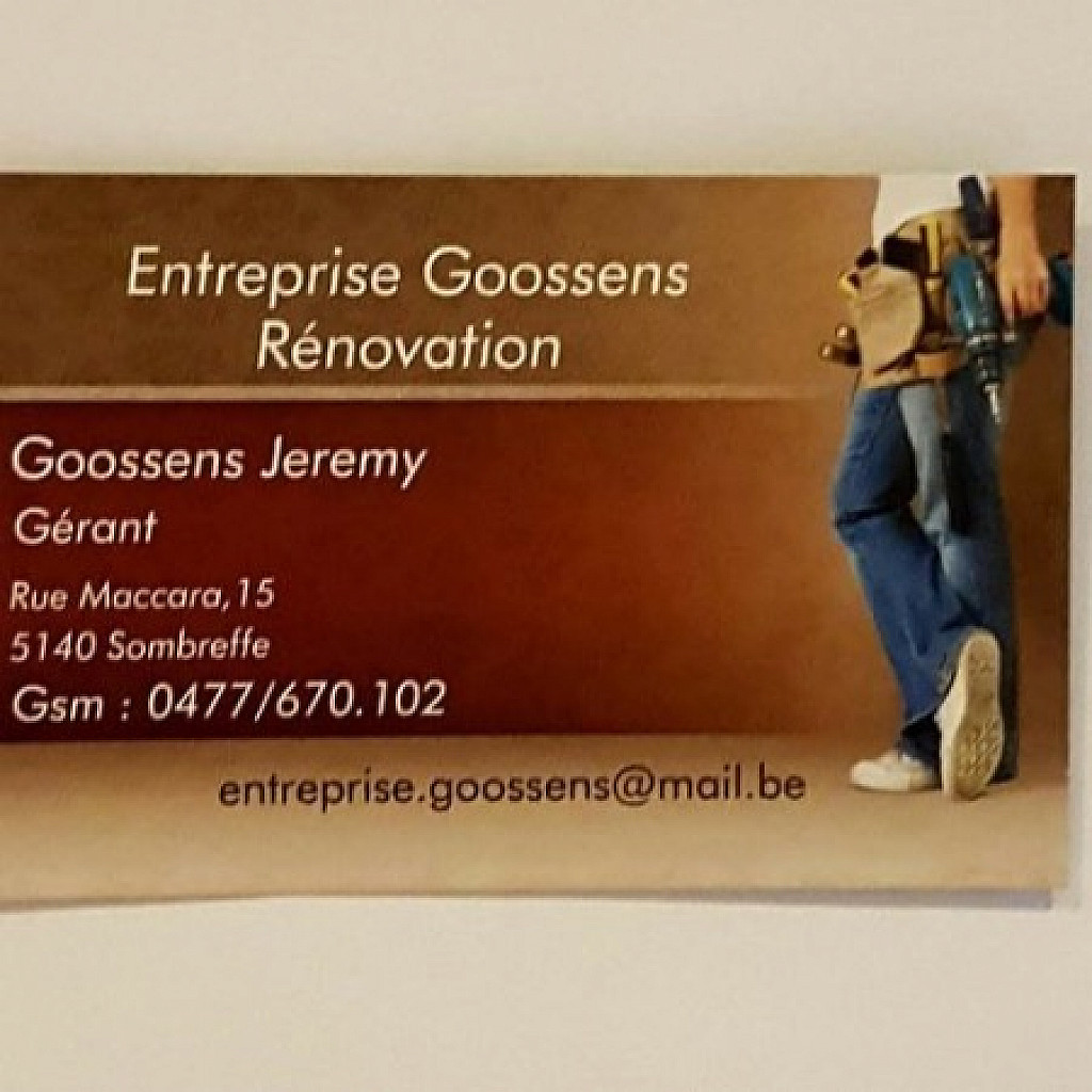 Entreprise Goossens Rénovation