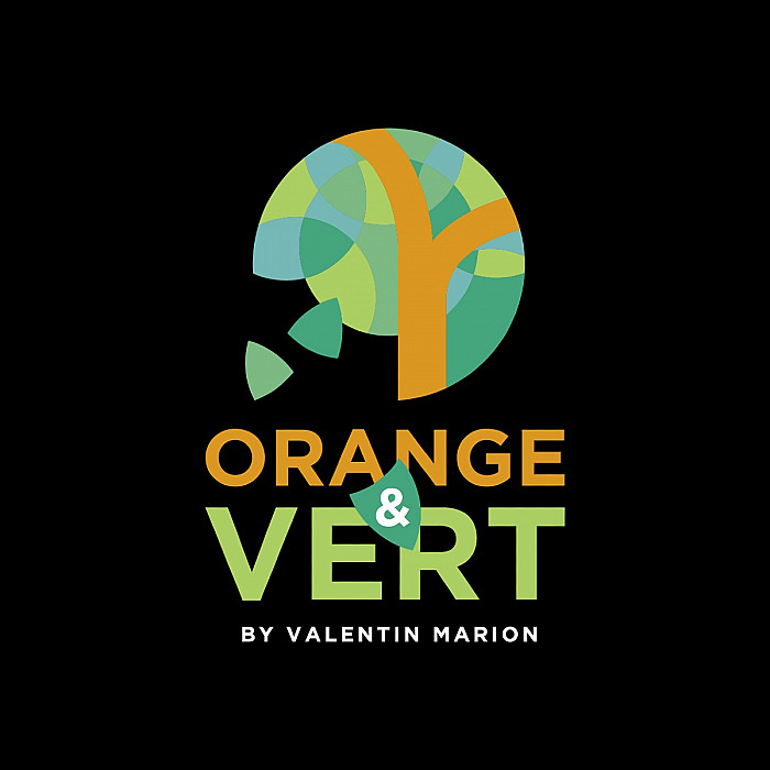 Orange & vert by MARION Valentin