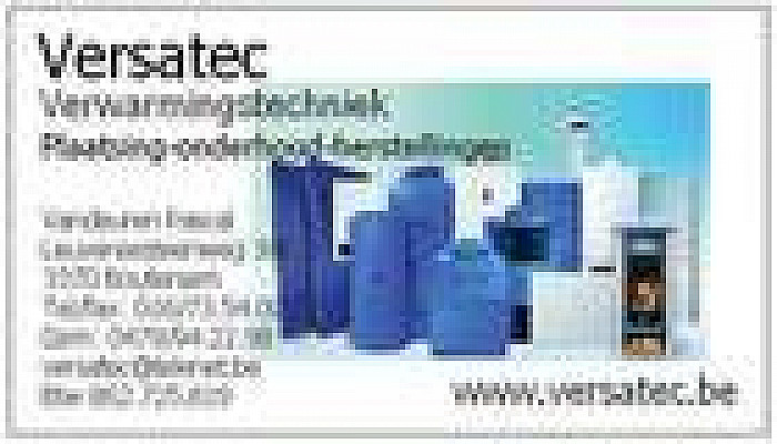 VERSATEC VERWARMING